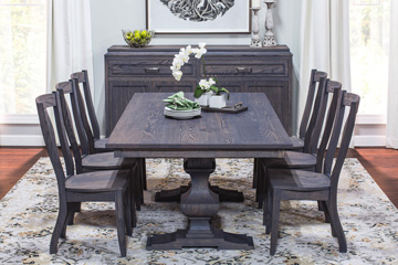 SYO Haley Double Pedestal Table