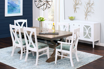 SYO Hamptons Trestle Table