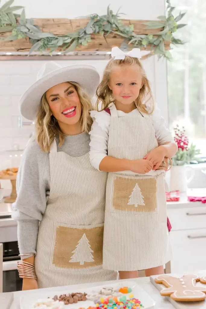 Mom and Daughter in the Kitchen